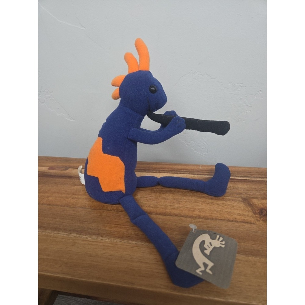 Kokopelli Bean Doll Flute Player Plush with Tag  1998